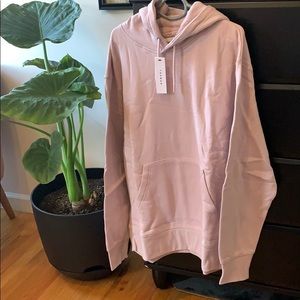 NWT Topman Dusty Pink/Lilac Hoodie, Size XXL